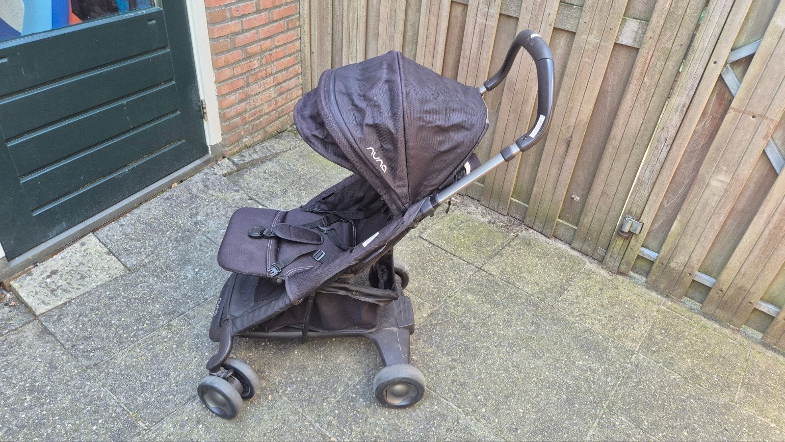 Nuna Pepp Luxx buggy - Zwart, verstelbare rugleuning, Kinderen en Baby's, Ophalen of Verzenden, Gebruikt, Overige merken, Verstelbare rugleuning