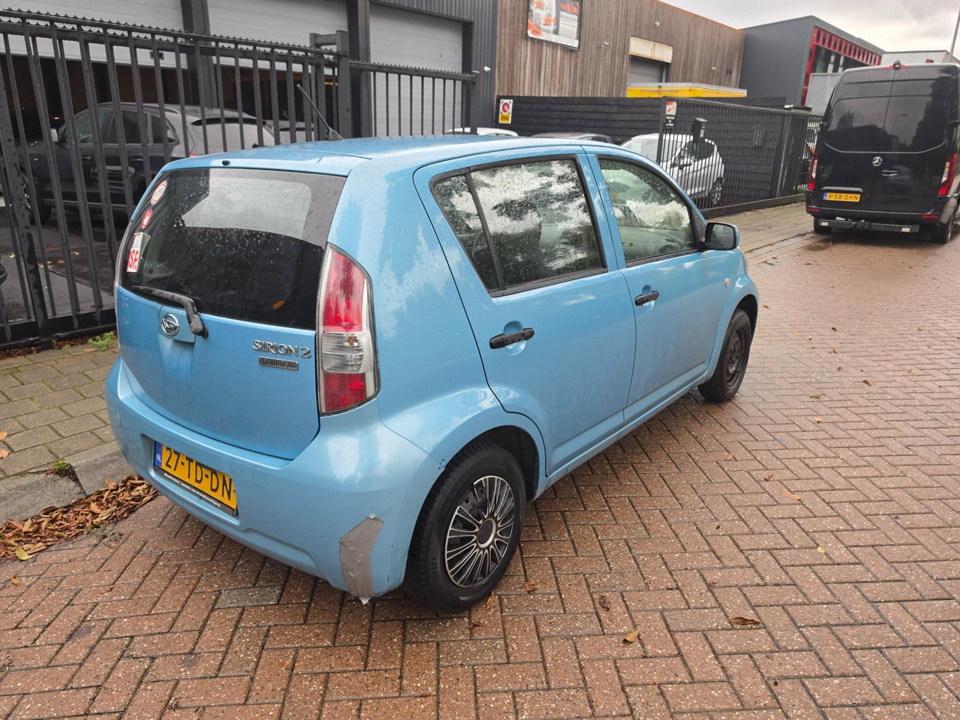 Daihatsu Sirion 2 1.0-12V Trend, Auto's, Voorwielaandrijving, Gebruikt, Blauw, Bedrijf