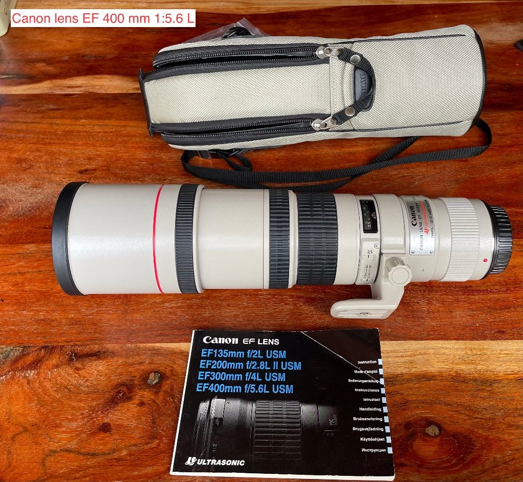 Canon EF (L) objectieven 400, 70-200, 24-105, 17-40, 85, 50, Ophalen, Gebruikt, Telelens, Canon EF