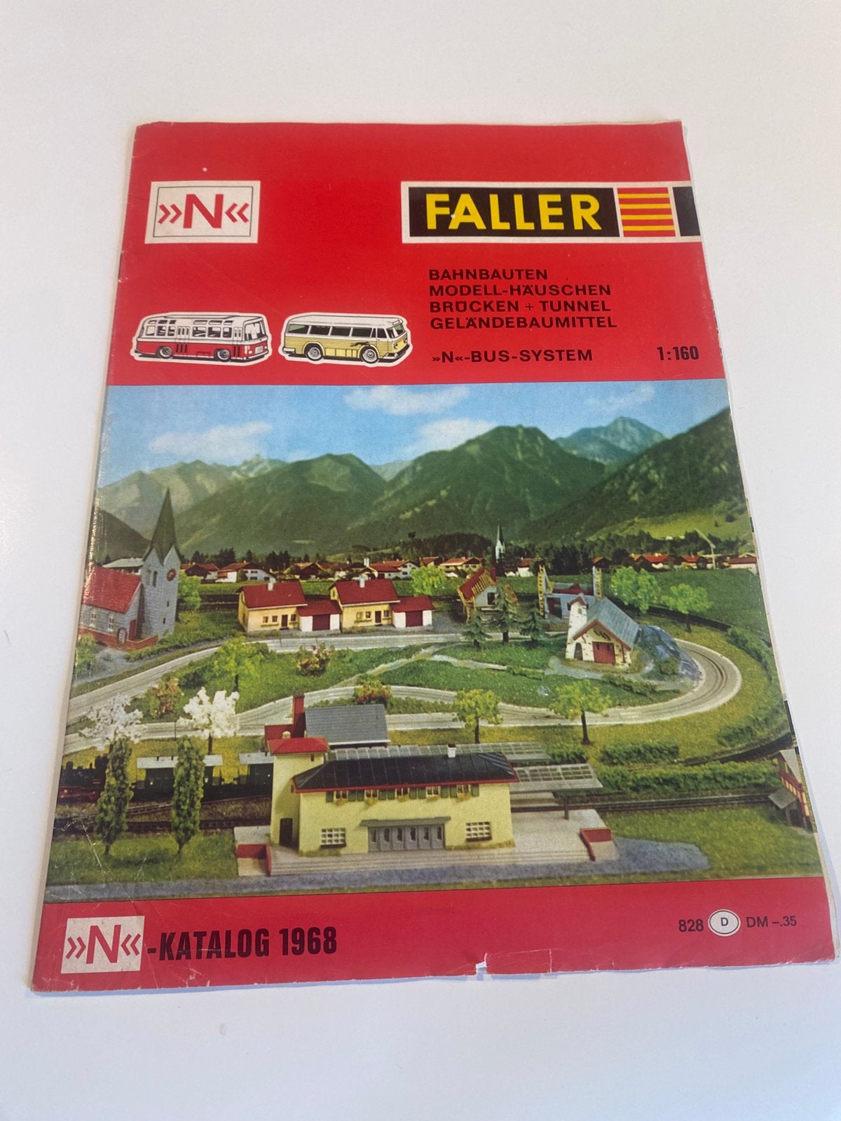 FALLER catalogus N 1968, Ophalen of Verzenden, Gebruikt, 1:50 tot 1:144