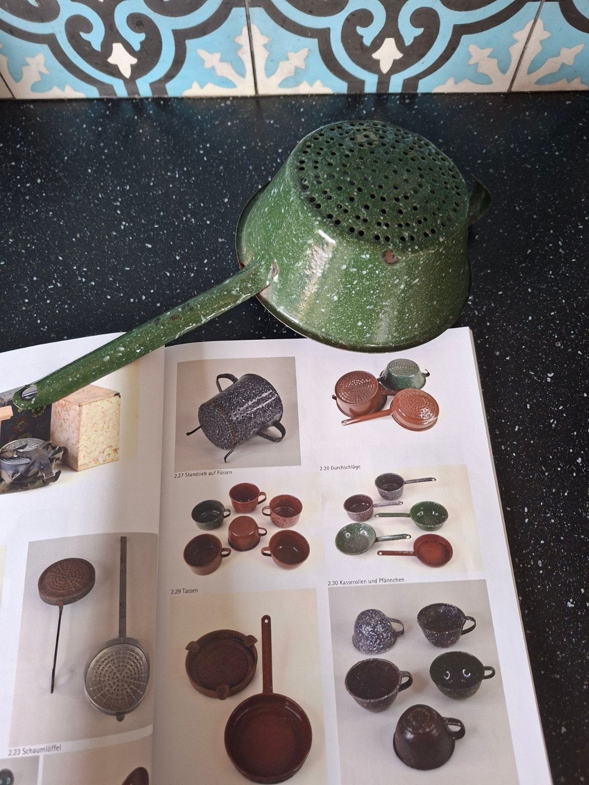 Ww2 wo2 Duitse vergiet emaille gemaakt van een filter, Verzamelen, Ophalen of Verzenden, Duitsland