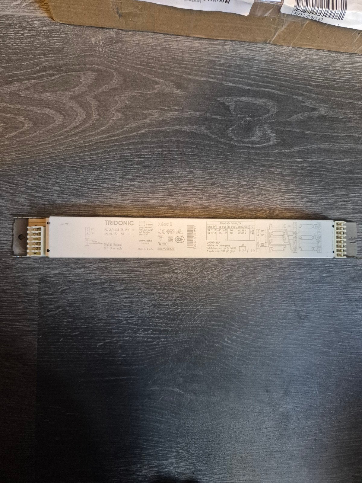 Tridonic PC 3/4x18 TL PC 9 Digitale Ballast, Ophalen of Verzenden, Gebruikt, Overige typen