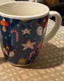 Kerst kopje, mokje, Huis en Inrichting, Keuken | Servies, Nieuw, Ophalen of Verzenden, Overige stijlen, Kop(pen) en/of Schotel(s)