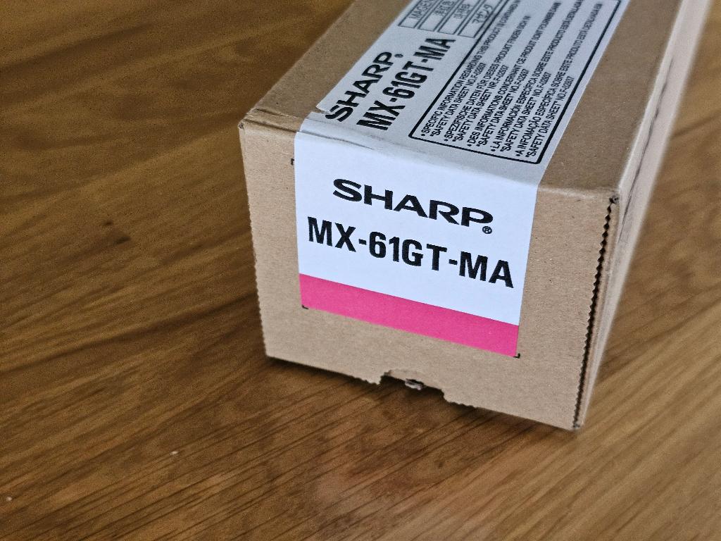 Sharp MX-61GT-MA magenta (Origineel), Ophalen of Verzenden, Nieuw, Toner, Sharp