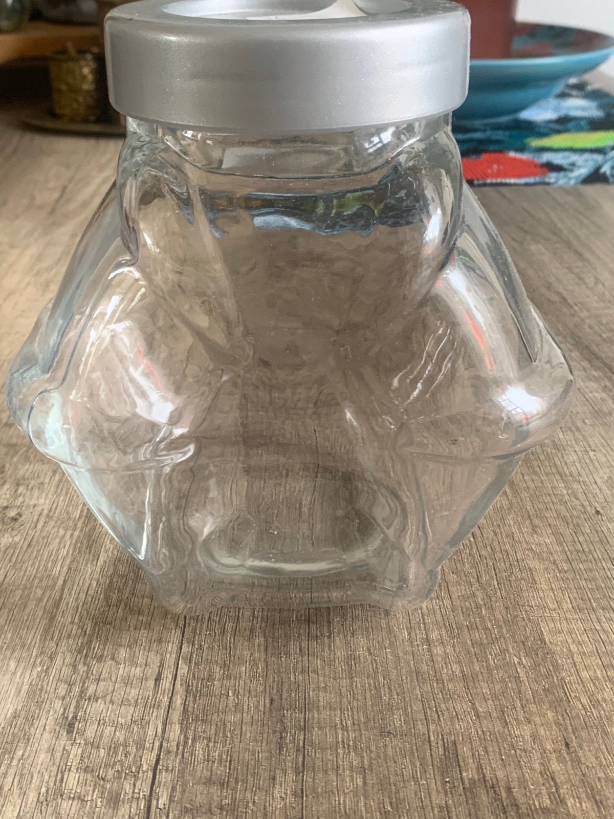 Glazen pot met deksel, Ophalen of Verzenden, Zo goed als nieuw, Glas