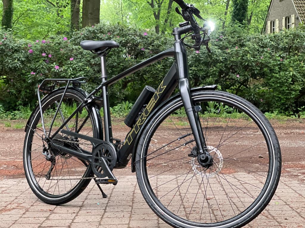 Trek FX+ 2 herenfiets, Versnellingen, Zo goed als nieuw, Schijfrem, 53 tot 57 cm