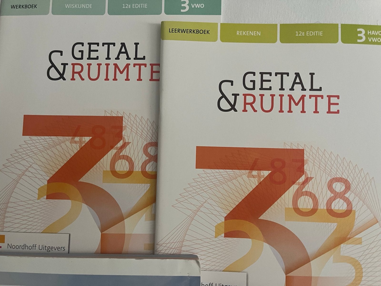 Schoolboeken HAVO/VWO: Wiskunde, Economie, Aardrijkskunde, G, Ophalen, Zo goed als nieuw, HAVO, Wiskunde A