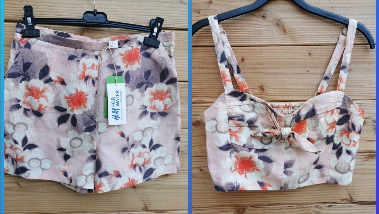 H&M Conscious Collection linnen set mt. M, Kleding | Dames, Maat 38/40 (M), H&M, Kostuum of Pak, Nieuw