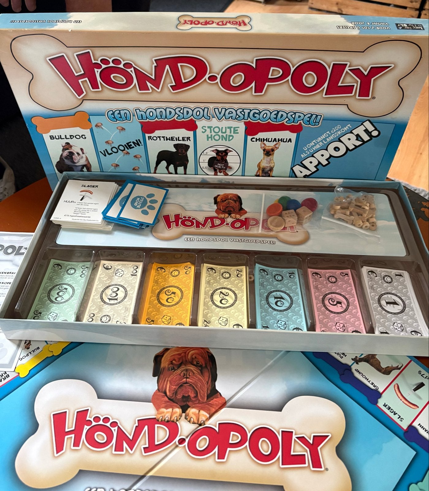 Hond-opoly: Een Honds Dol Vastgoedspel!, Een of twee spelers, Ophalen of Verzenden, Gebruikt
