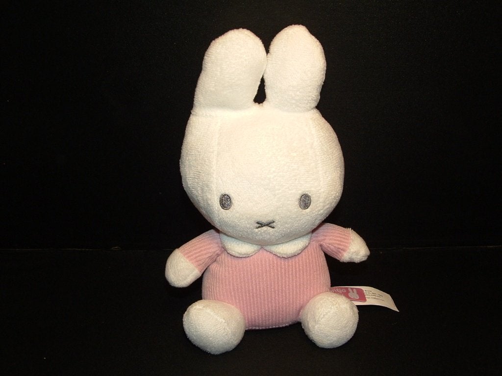 TIAMO NIJNTJE MIFFY KONIJN VAN DICK BRUNA VELOURS WIT, Verzenden, Nieuw, Overige typen