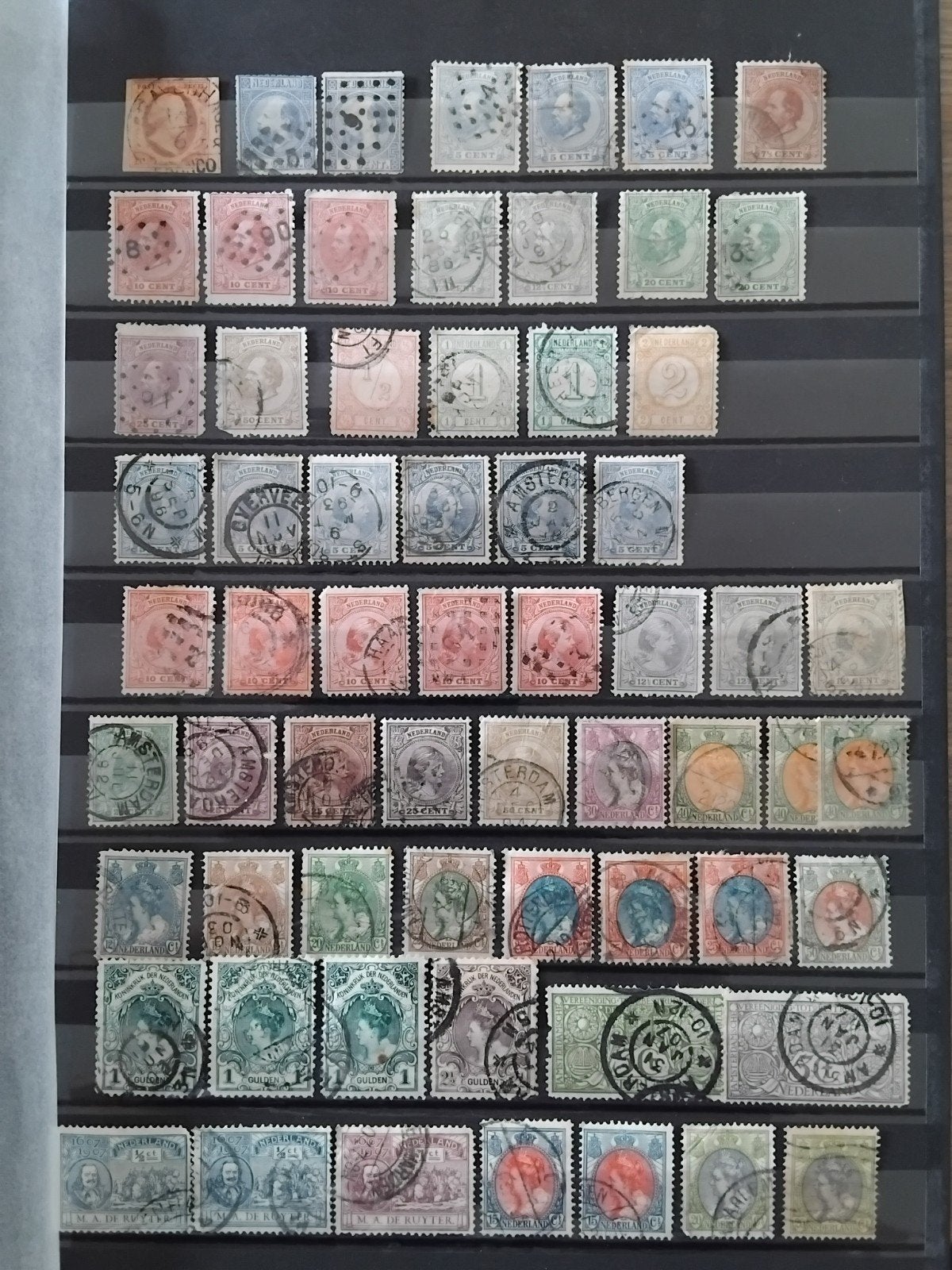 NL kavel 1852-1936 (zie omschrijving), Postzegels en Munten, Postzegels | Nederland, Verzenden, T/m 1940, Gestempeld
