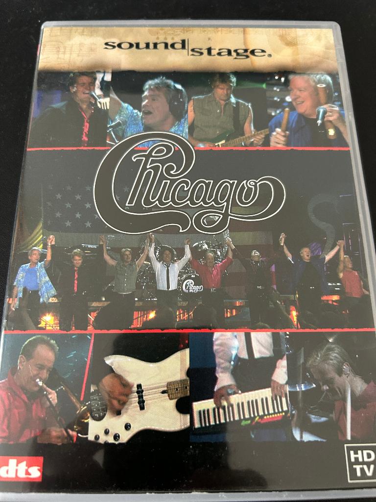Chicago - Sound Stage DVD, Cd's en Dvd's, Dvd's | Muziek en Concerten, Zo goed als nieuw, Muziek en Concerten, Alle leeftijden