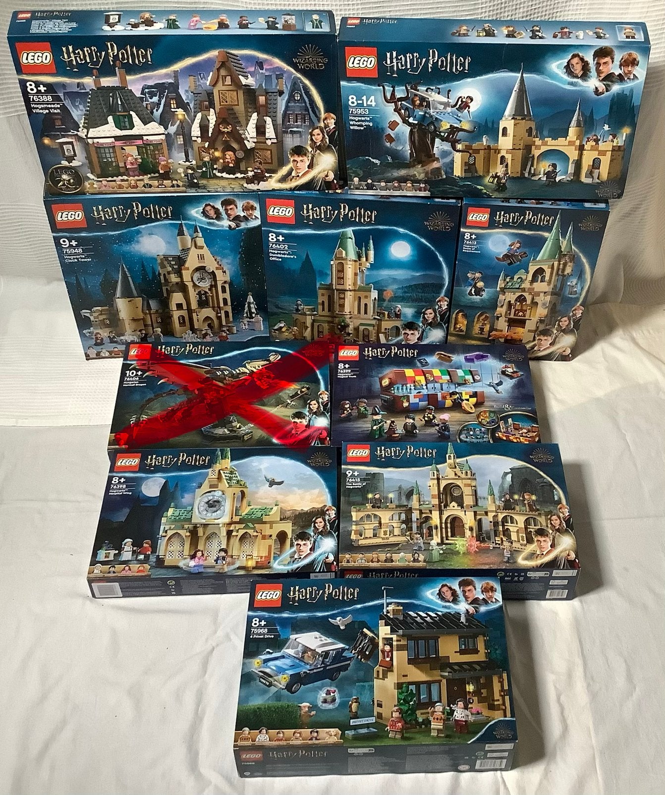 Verzameling Nieuwe Harry Potter Lego, Kinderen en Baby's, Speelgoed | Duplo en Lego, Ophalen, Ongeopend/sealed, Lego, Complete set