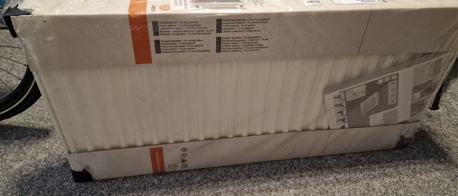Duo Paneelradiator 500x1000mm 1346W Nieuw, Ophalen, 30 tot 80 cm, Radiator, Nieuw