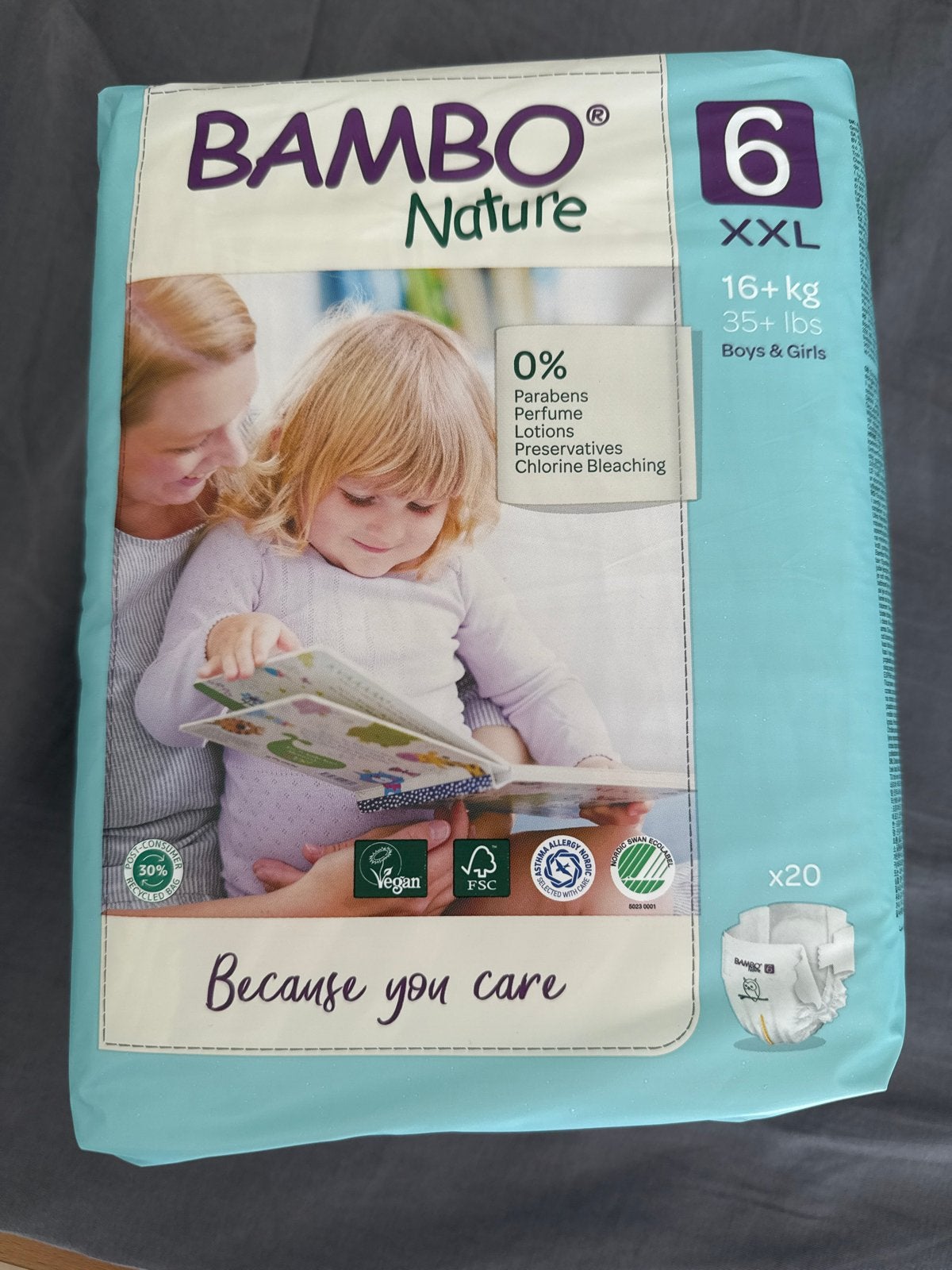 5 pakken Bambo Nature maat 6 XXL luiers, Ophalen of Verzenden, Nieuw