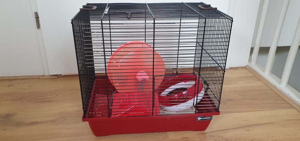 Hamsterkooi, Dieren en Toebehoren, Kooi, Gebruikt, Minder dan 75 cm, Hamster
