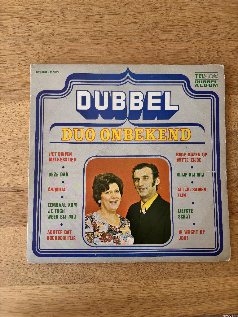 Duo Onbekend – Dubbel Duo Onbekend 18.915/18.916, Gebruikt, Ophalen of Verzenden, 1970 - 1979, Levenslied of Smartlap