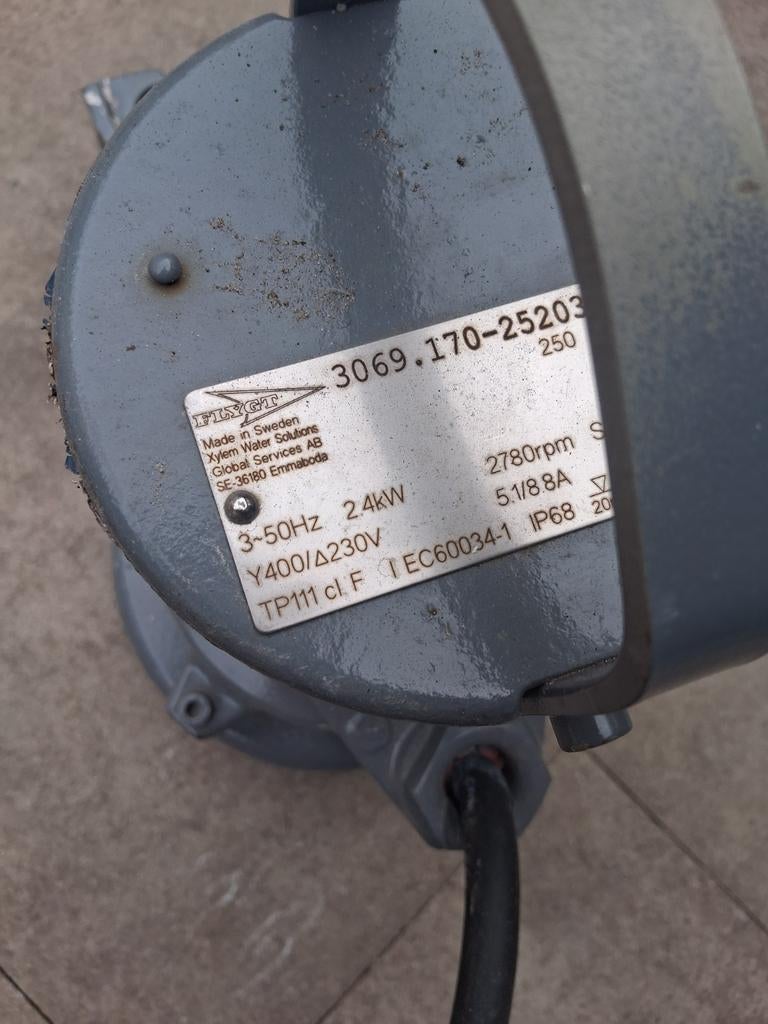 Flygt vuilwater pomp, Ophalen of Verzenden, Nieuw, Vijverpomp