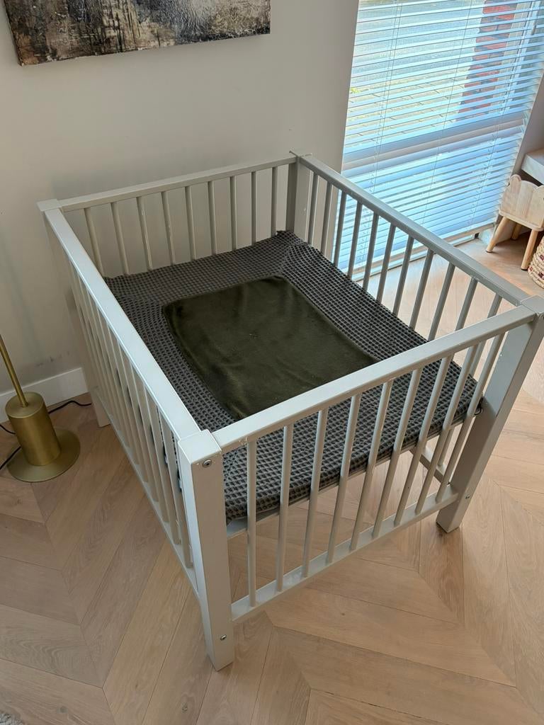 Bobita box, Kinderen en Baby's, Boxen, Ophalen, Zo goed als nieuw, Boxkleed