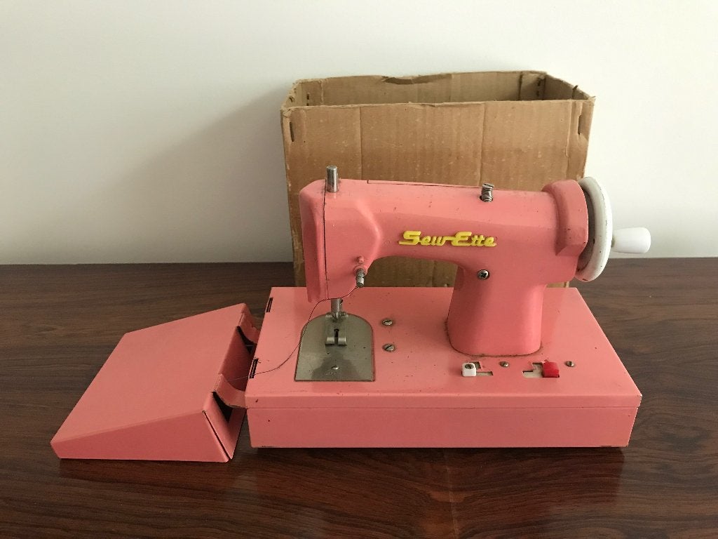 Sew ette retro vintage kinder naaimachine naaien, Verzamelen, Ophalen of Verzenden, Overige typen