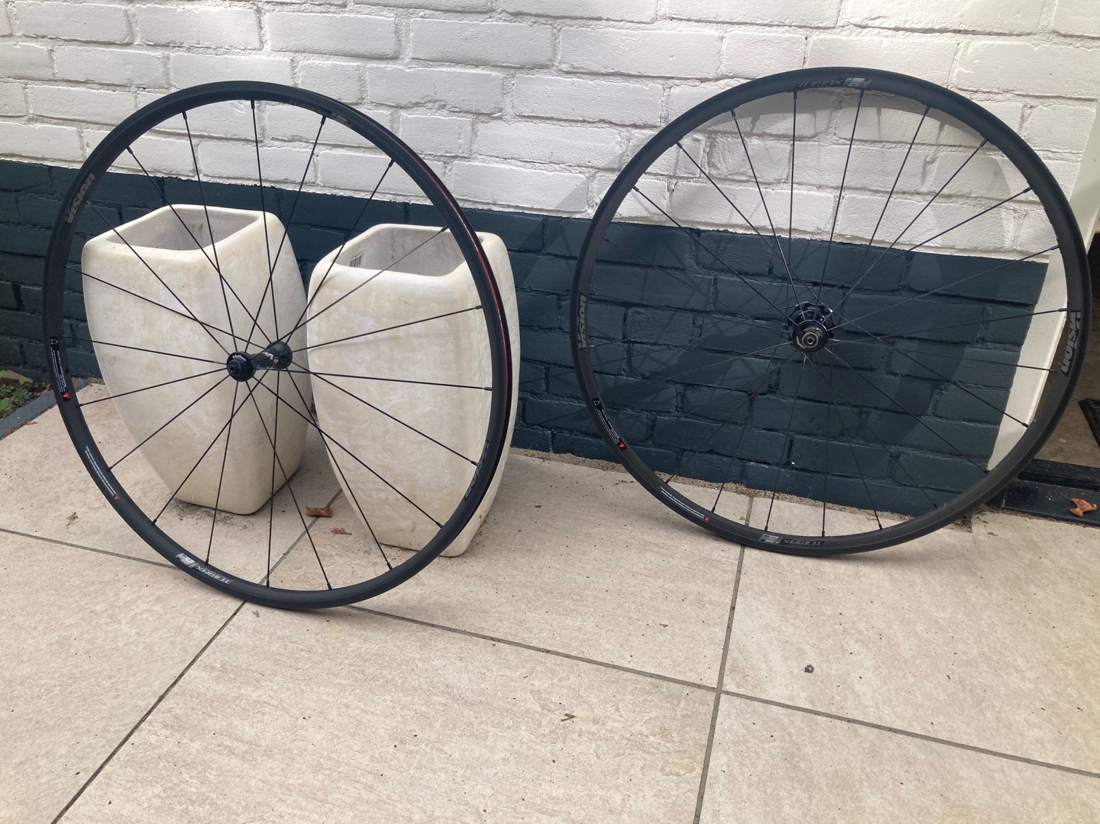 Vision Trimax 25 kb tlr wielset velgrem, Fietsen en Brommers, Ophalen of Verzenden, Zo goed als nieuw, Aluminium