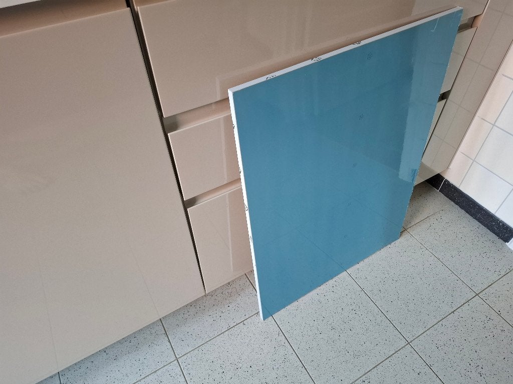 IKEA VOXTORP bedekkingpaneel hoogglans lichtbeige (restant), Ophalen, 50 tot 100 cm, Zo goed als nieuw, Minder dan 100 cm