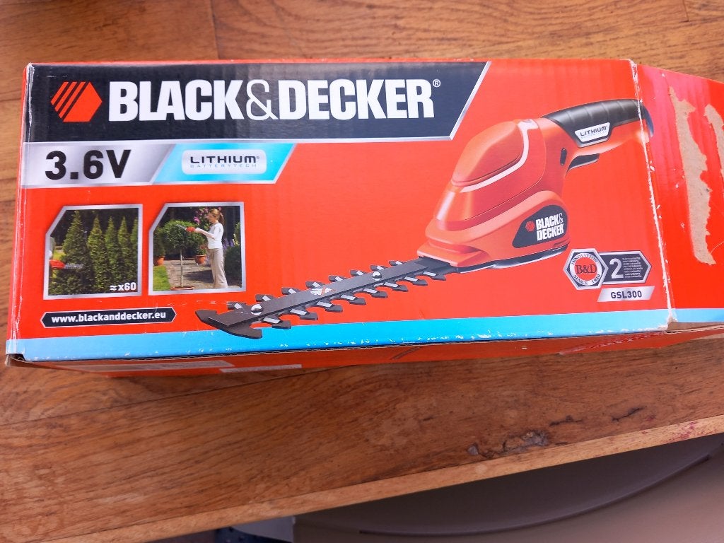 snoeischaar, Tuin en Terras, Ophalen, Gebruikt, 20 t/m 29 mm, Black & Decker