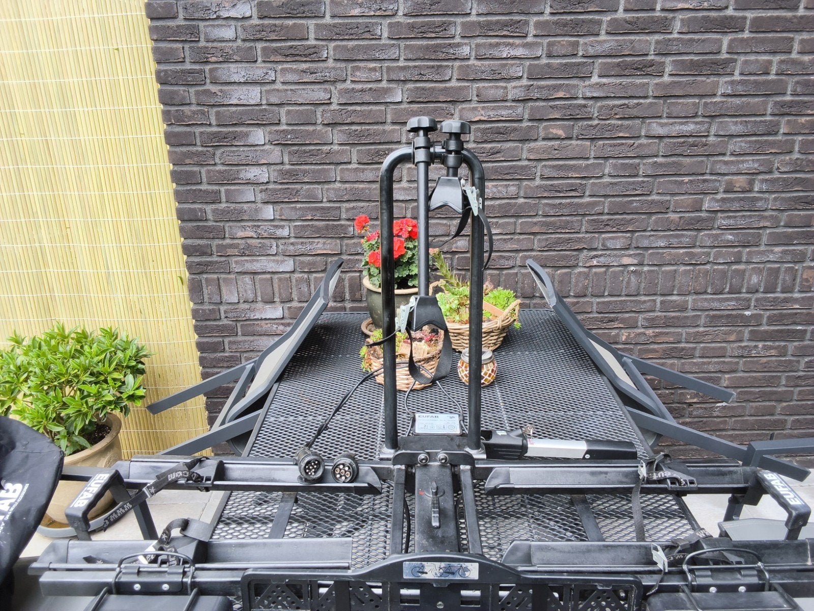 Eufab fietsendrager, Auto diversen, Ophalen, Trekhaakdrager