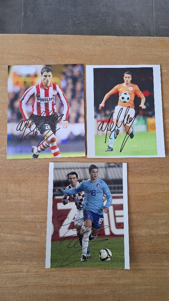 Foto 20x25 cm met handtekening; Ibrahim Afellay # PSV, Verzamelen, Sportartikelen en Voetbal, Ophalen of Verzenden, Nieuw, PSV