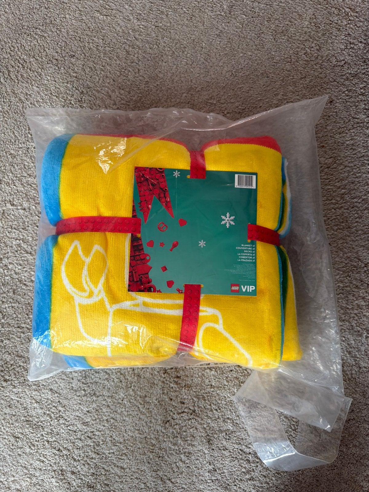 Lego plaid / deken / kleed - Nieuw in verpakking, Overige merken, Meerkleurig, Met print, Nieuw