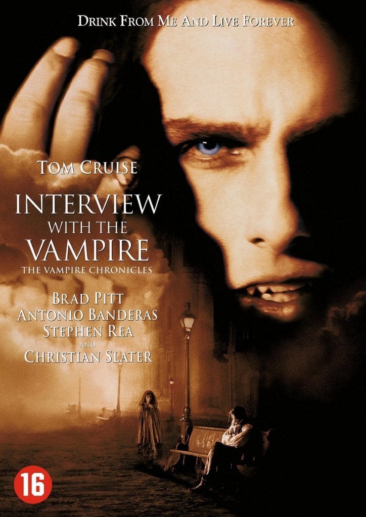 Interview With The Vampire DVD, Vanaf 16 jaar, Verzenden, Zo goed als nieuw, Overige genres
