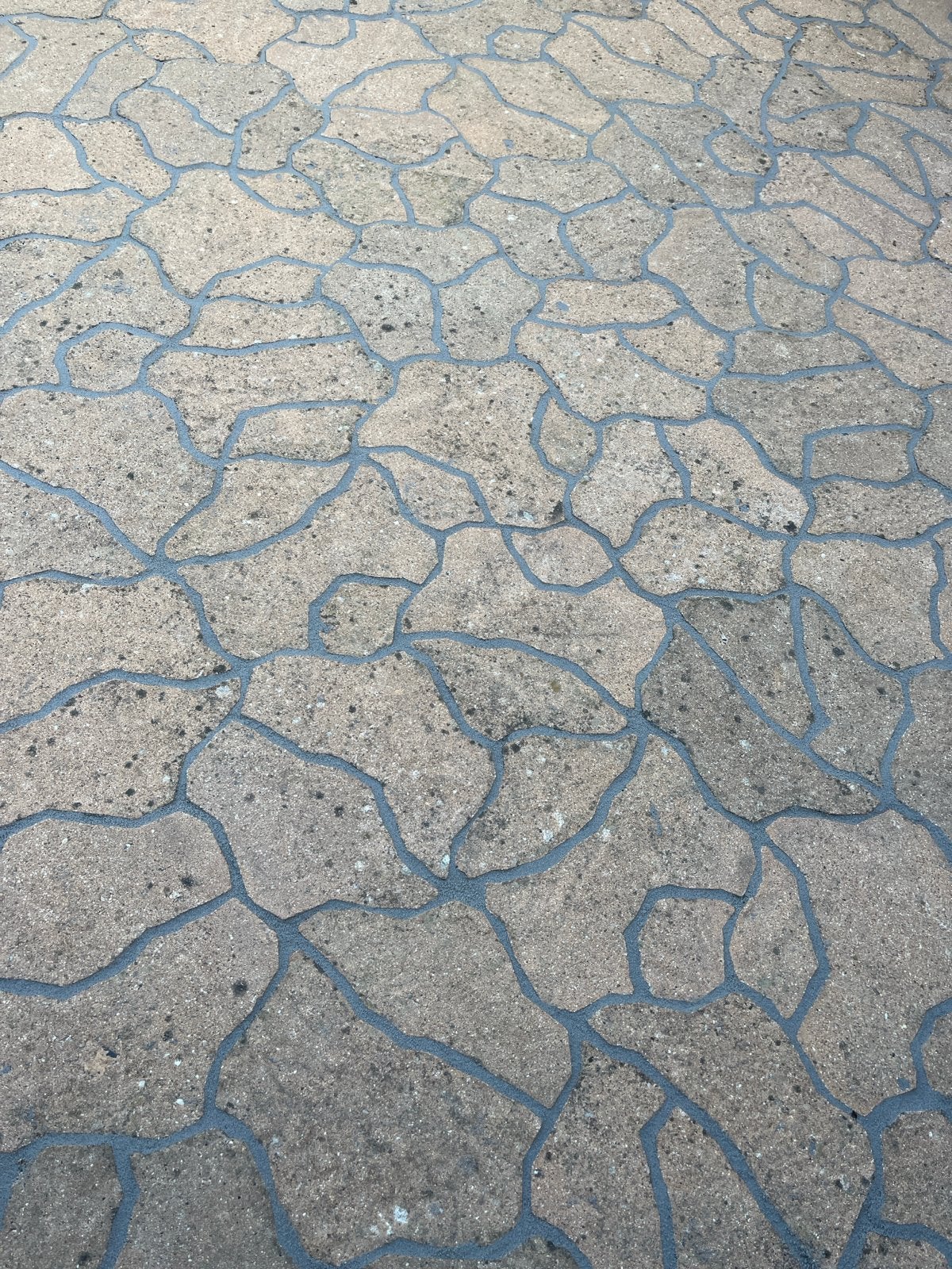 Flagstone van beton, Tuin en Terras, Ophalen, Gebruikt, Overige typen, 10 m² of meer