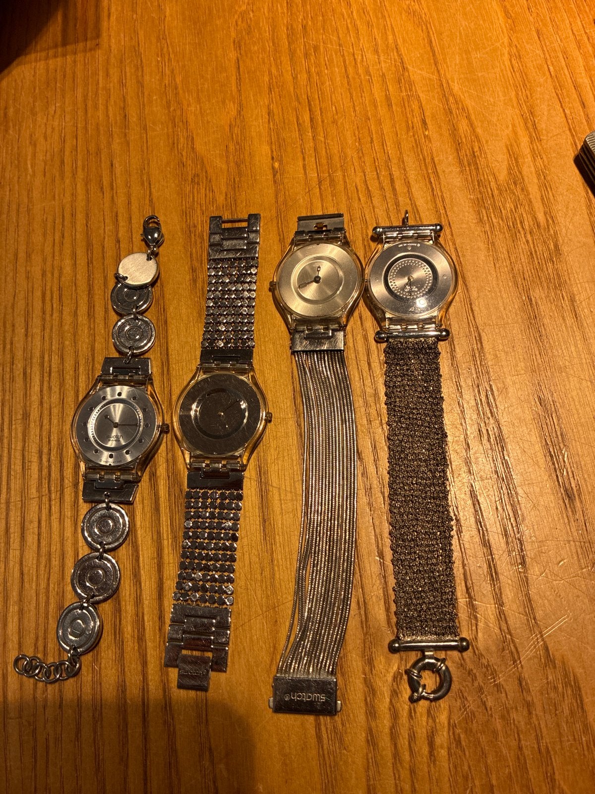 Diverse Swatch horloges - Stijlvol en Tijdloos, Gebruikt, Staal, Polshorloge, Swatch