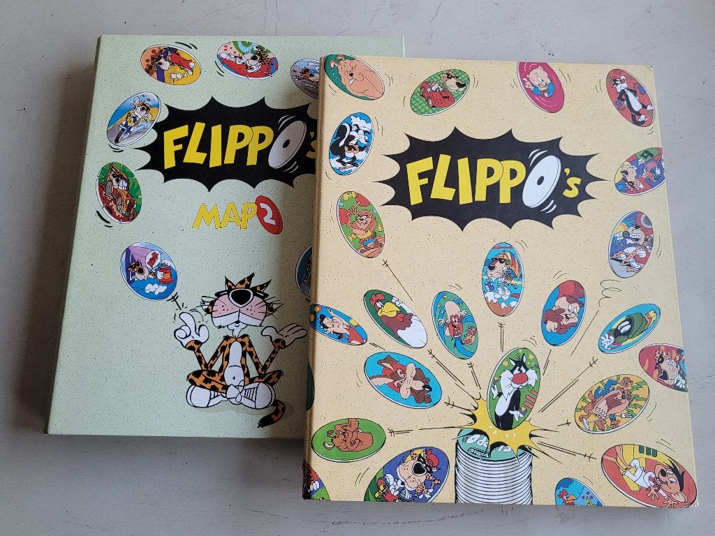 Gave Flippo's  map 1 en map 2 (bijna compleet), Verzamelen, Flippo's, Ophalen of Verzenden, Map, Album of Poster, Met verzamelmap(pen)