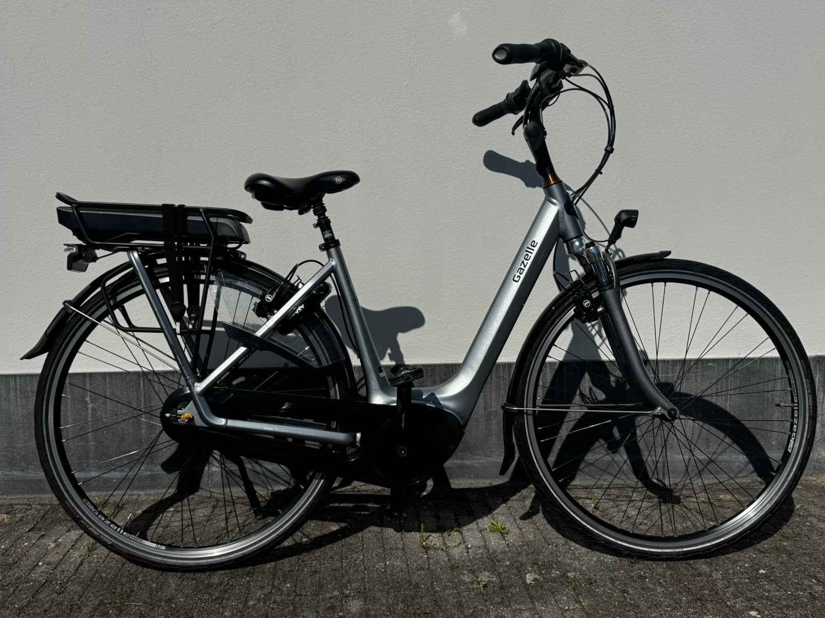 Gazelle Orange C7+ E-Bike Bosch Middenmotor, Fietsen en Brommers, Ophalen, Gebruikt, 47 tot 51 cm, 50 km per accu of meer