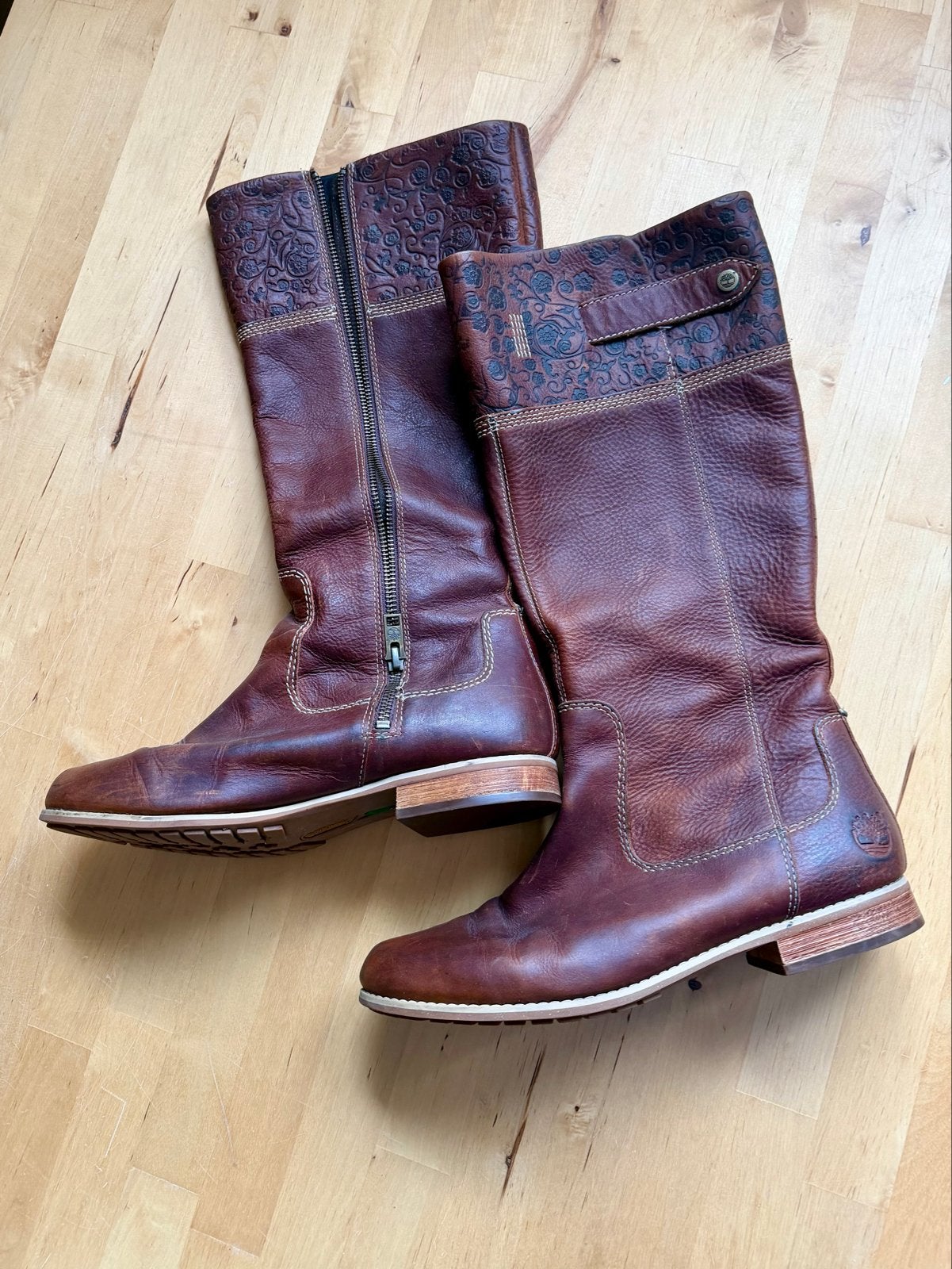 Timberland Earthkeepers dameslaarzen - Maat 41, Ophalen of Verzenden, Zo goed als nieuw, Bruin, Hoge laarzen