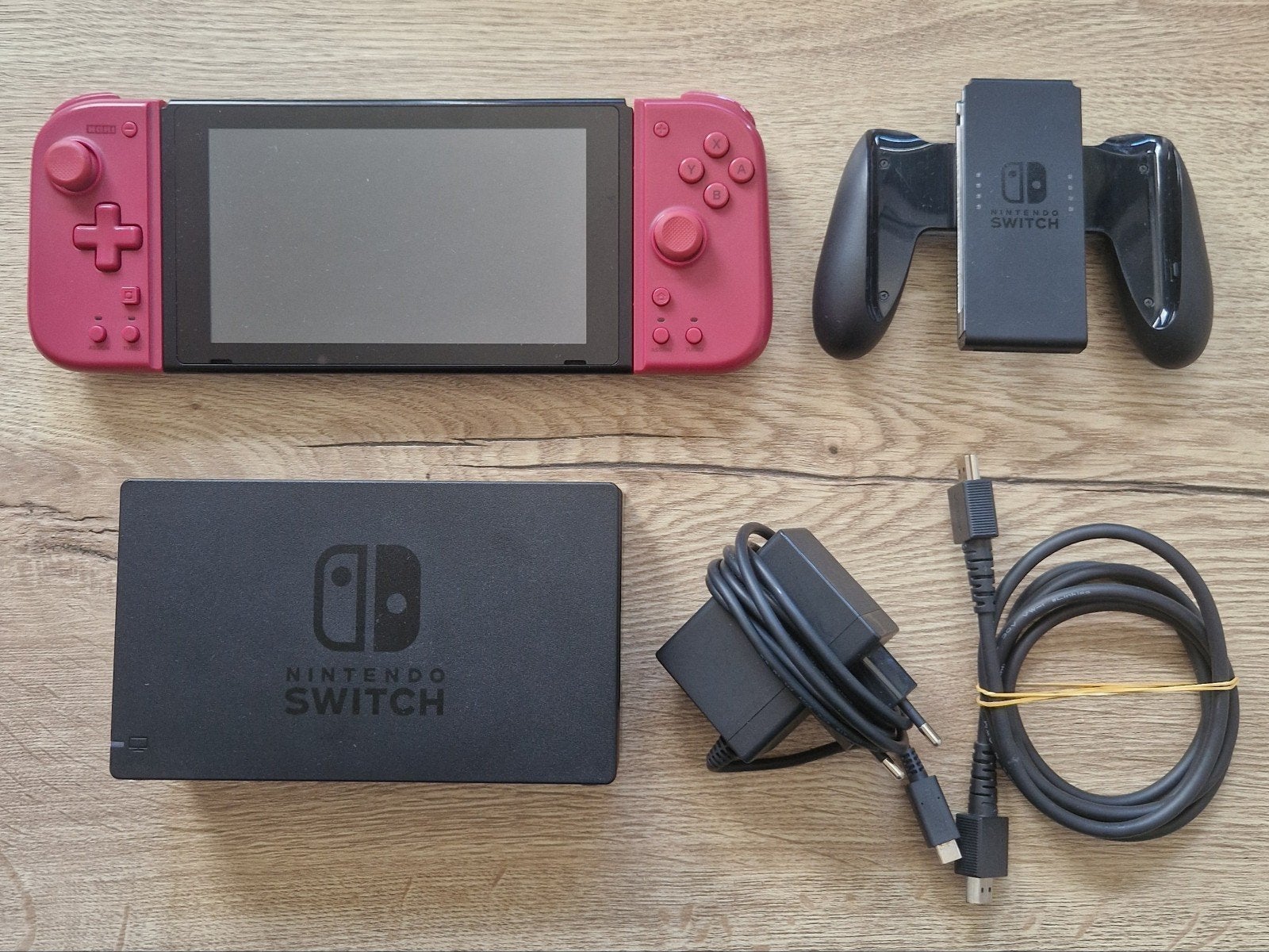 Nintendo switch origineel set compleet, Ophalen of Verzenden, Gebruikt, Met 1 controller, Switch Original