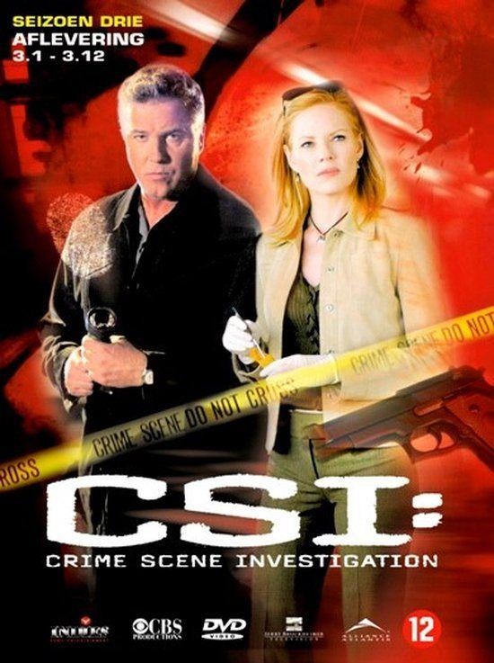 CSI: Seizoen 3 (3.1 - 3.12) met bijbehorend boekje, Cd's en Dvd's, Boxset, Ophalen of Verzenden, Zo goed als nieuw, Vanaf 12 jaar