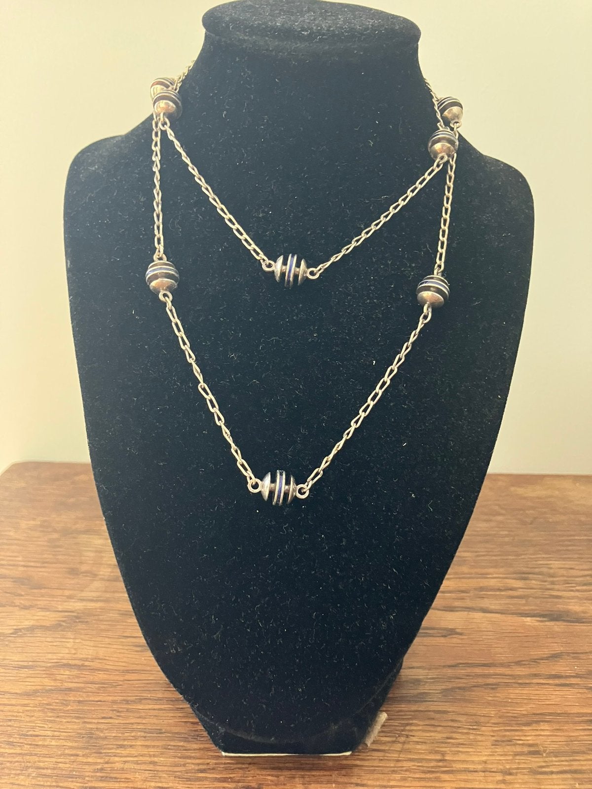 Lang zilveren collier, Ophalen, Zo goed als nieuw, Zilver