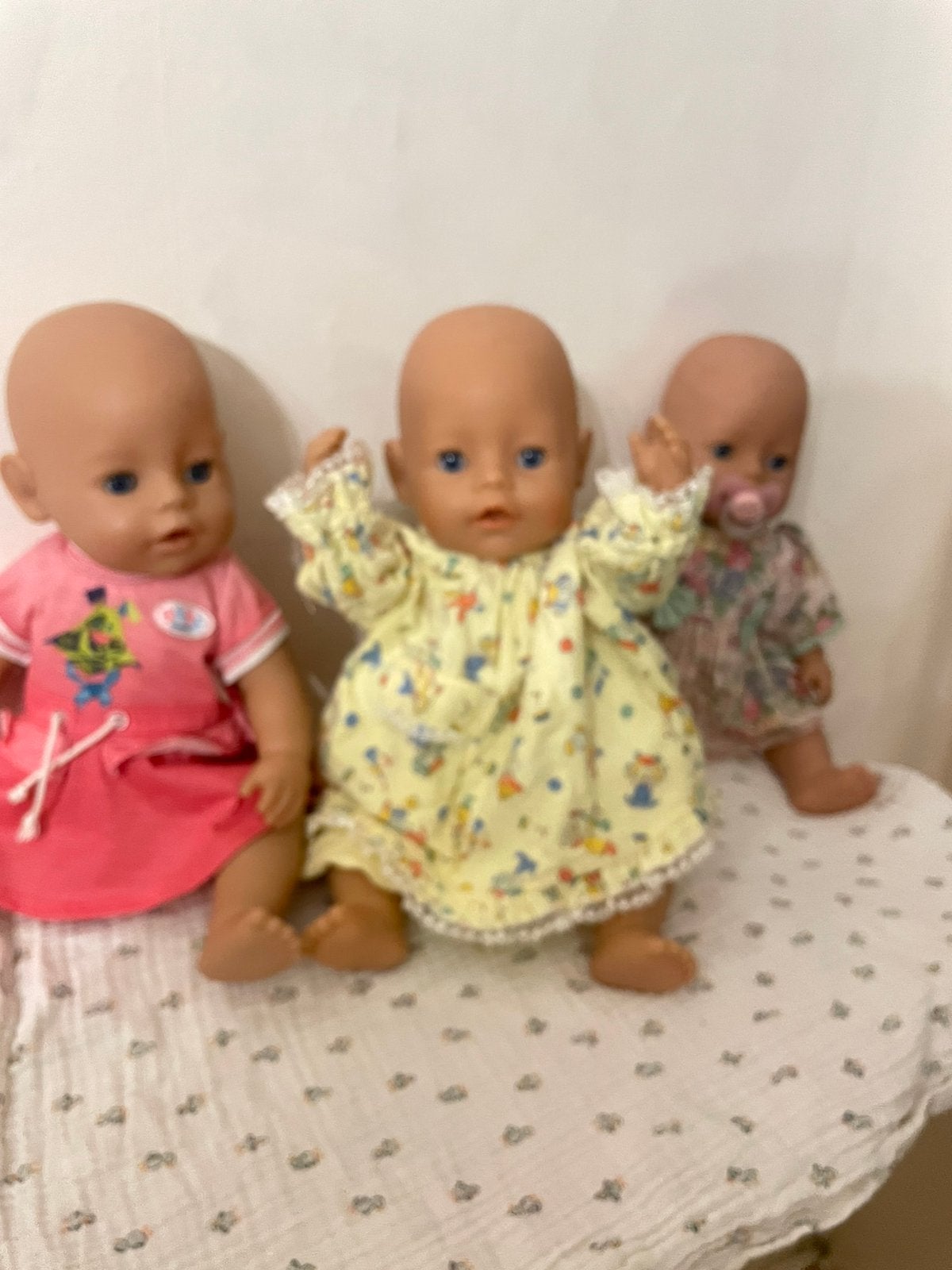 3 Baby Born poppen, Ophalen of Verzenden, Zo goed als nieuw, Pop