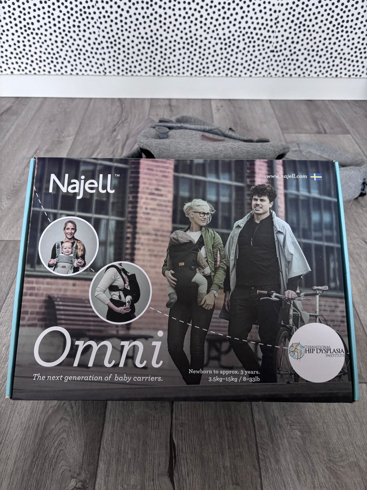 Najell Omni Draagzak - Ergonomisch en Comfortabel, Kinderen en Baby's, Overige merken, Ophalen of Verzenden, Zo goed als nieuw