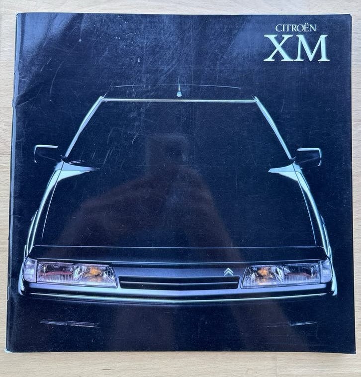 Citroën XM Glossy Brochure - 50 pagina's, Ophalen of Verzenden, Zo goed als nieuw, Citroën