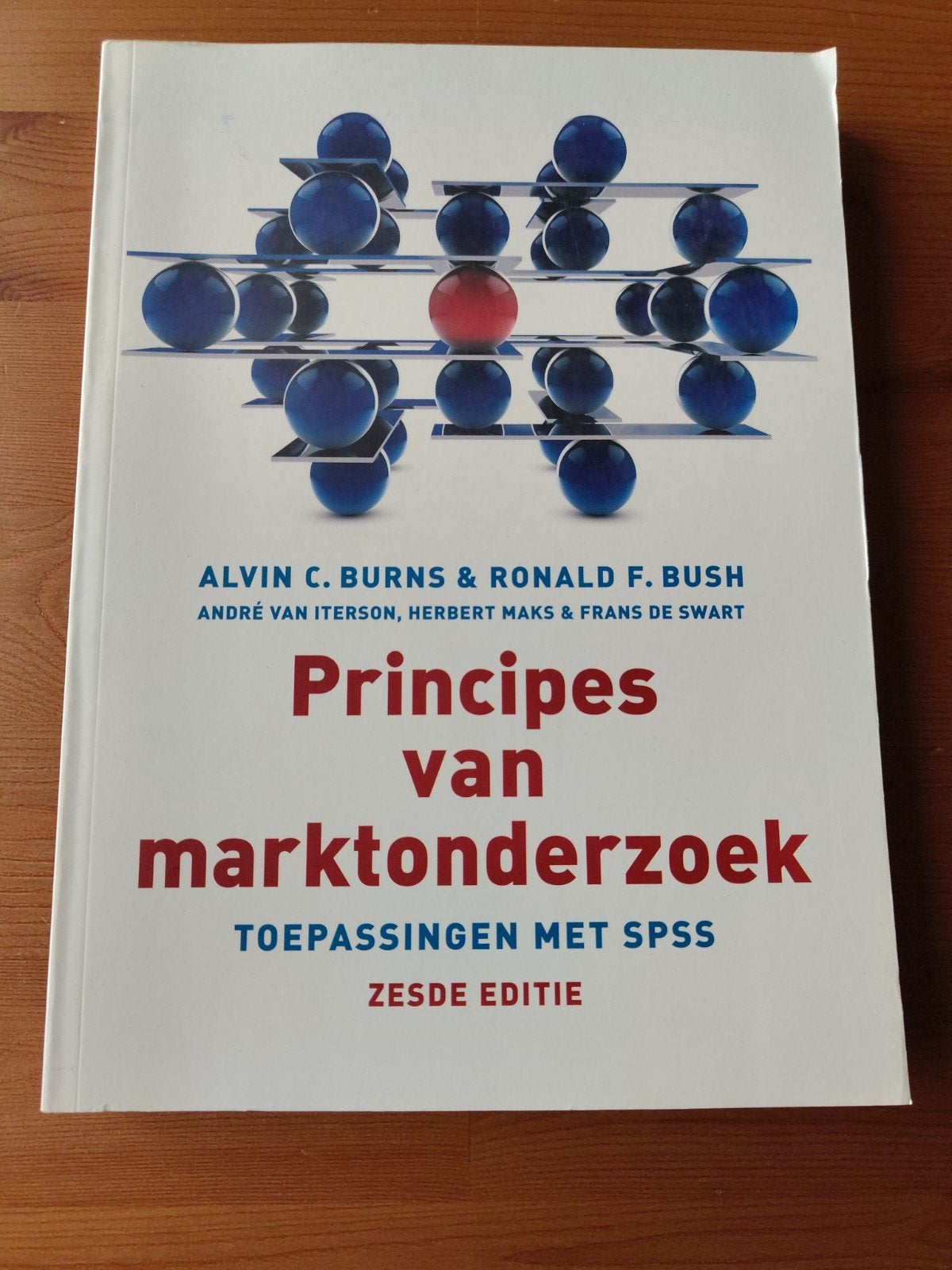 Principes van Marktonderzoek - Zesde Editie, Boeken, Zo goed als nieuw, Alvin C. Burns & Ronald F. Bush, Gamma, HBO
