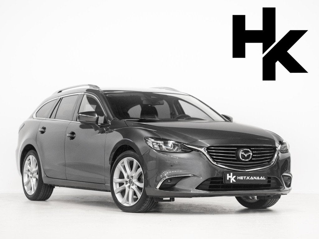 Mazda 6 Sportbreak 2.0 SkyActiv-G 165 Keyless Bose Stoelv Cr, Auto's, Mazda, 1998 cc, Stof, Gebruikt, 4 cilinders
