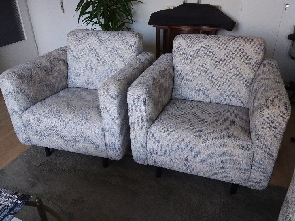 2 fauteuils + vloerkleed, Ophalen, Twee, Overige kleuren, Zo goed als nieuw