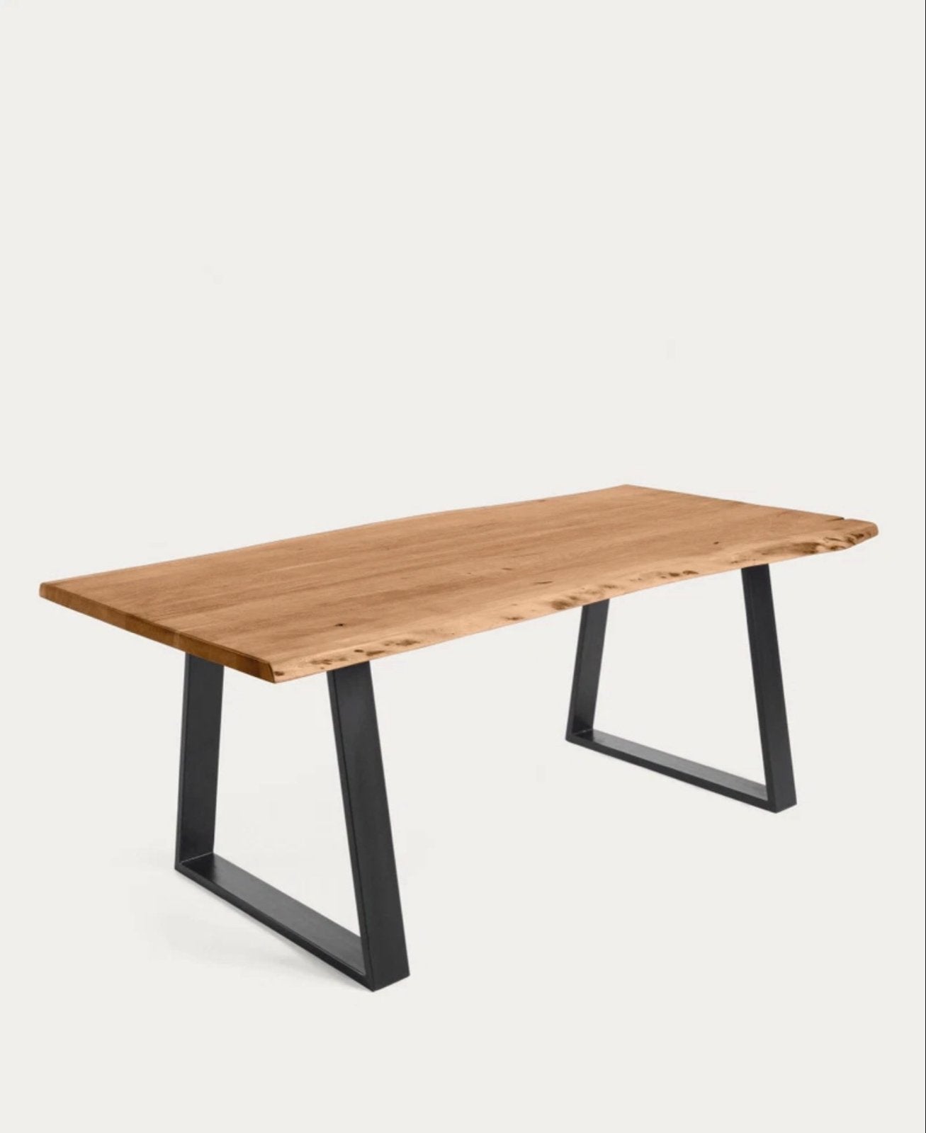Kave Alaia Eettafel Acaciahout 200x95cm (boomstam tafel), Huis en Inrichting, Tafels | Eettafels, Ophalen, 200 cm of meer, 50 tot 100 cm