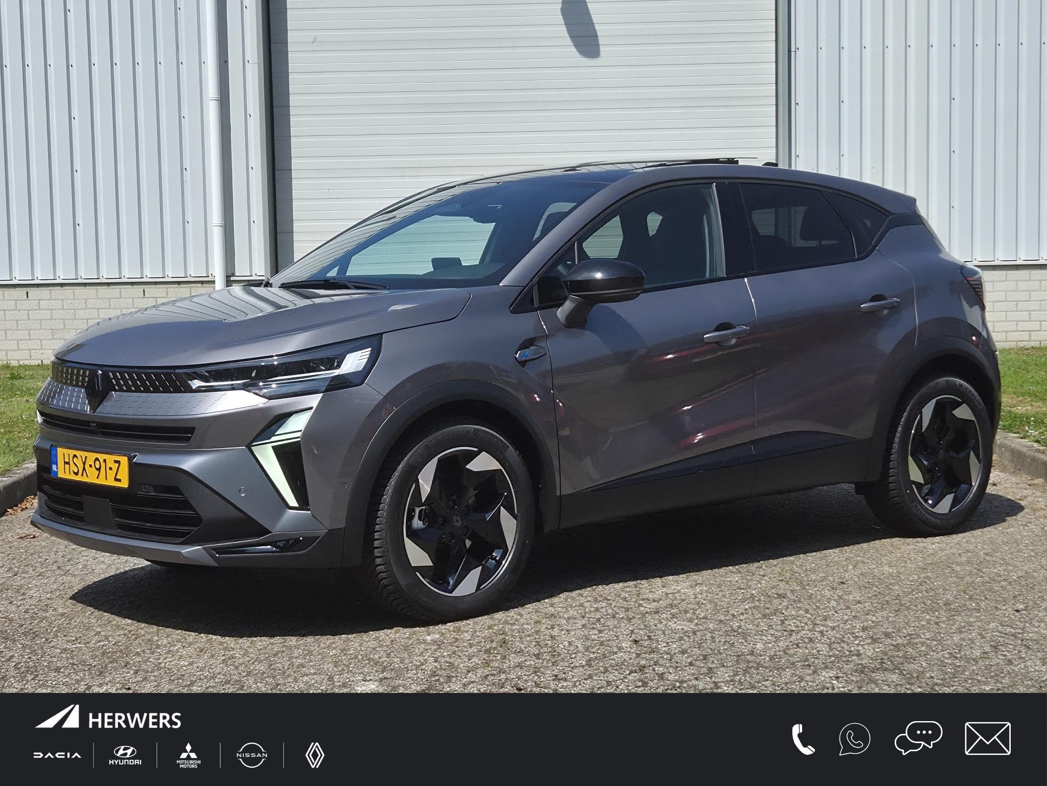 Renault Captur 1.6 E-Tech full hybrid 145 esprit Alpine / Sc, Auto's, 4 cilinders, Origineel Nederlands, Bedrijf, Hybride Elektrisch/Benzine