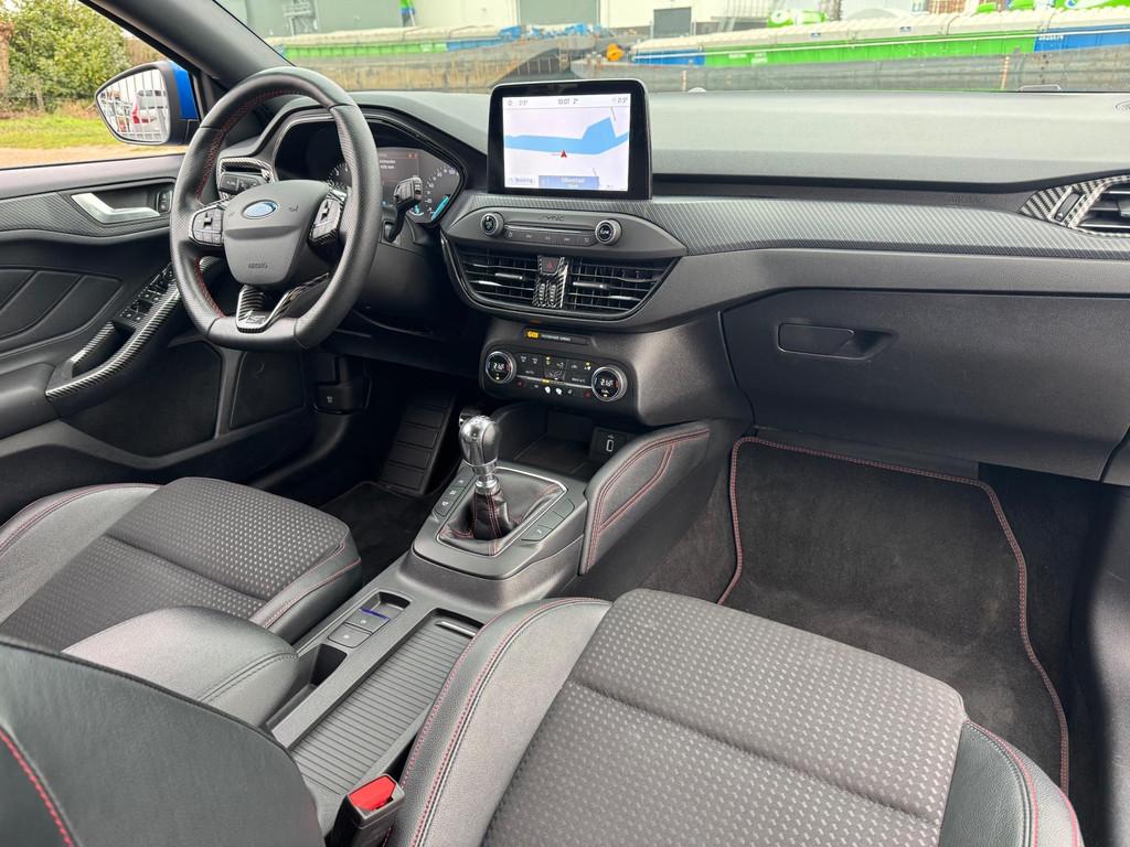 Ford Focus 1.5 150PK EcoBoost ST Line Business LED El Stoel, Gebruikt, Blauw, Bedrijf, Handgeschakeld