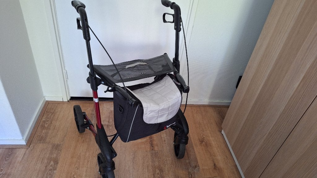 Topro Troja Classic M Nette goede rollator + luxe nieuwe tas, Diversen, Ophalen, Lichtgewicht, Gebruikt