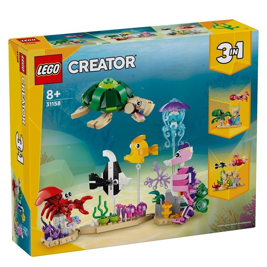 LEGO Creator 31158 Zeedieren * 't LEGOhuis *, Lego, Nieuw, Ophalen of Verzenden, X
